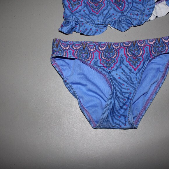 Blue 2 Pcs O'neill Bathing Suit Size 7/8 - Picture 3 of 10